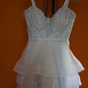 Jovani cute dress size 0-2 light blue
